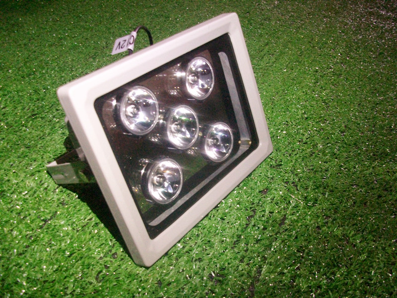 5颗大灯珠20W增强改进款 LED红外监控补光灯 白光/红外灯 监控灯
