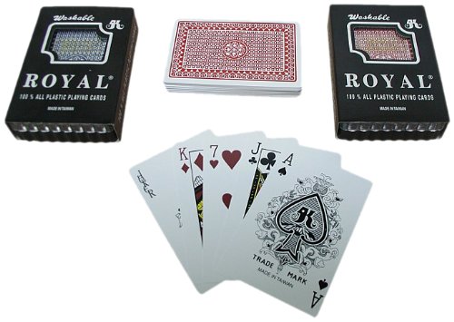 供应台湾ROYAL骨头架|皇家塑料扑克牌|