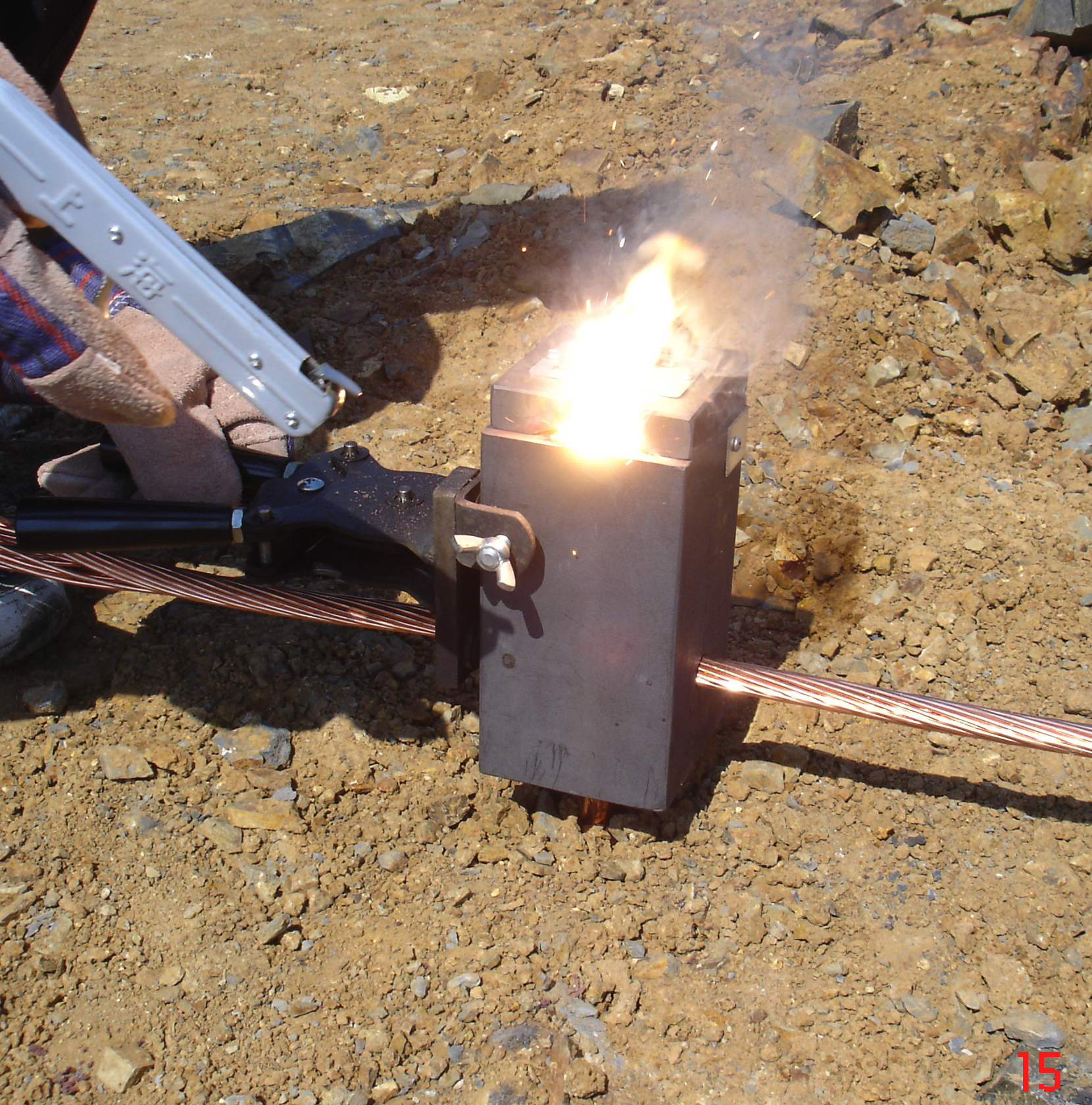 放热焊接，铜覆钢，离子接地棒