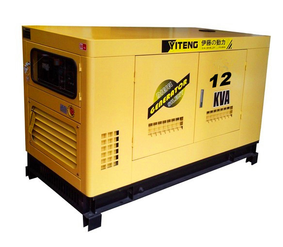 供应用于应急备用的伊藤10千瓦三相四线柴油发电机组