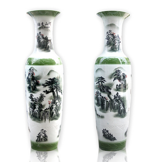 供应用于礼品的西安开业乔迁礼品陶瓷大花瓶