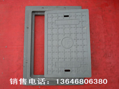 复合窨井盖高分子井盖树脂井盖方井400x400x20电信电力水表箱电缆_四川植草井盖_水沟盖板