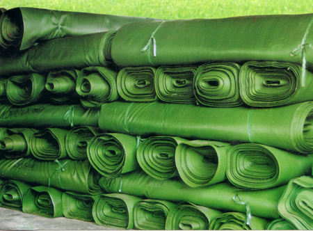 供应用于工业用布的帆布，篷布，彩条布，三防布。