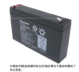 供应电子仪器设备用电瓶 PANASONIC电池LC-V0612P 6V12AH免维护电池