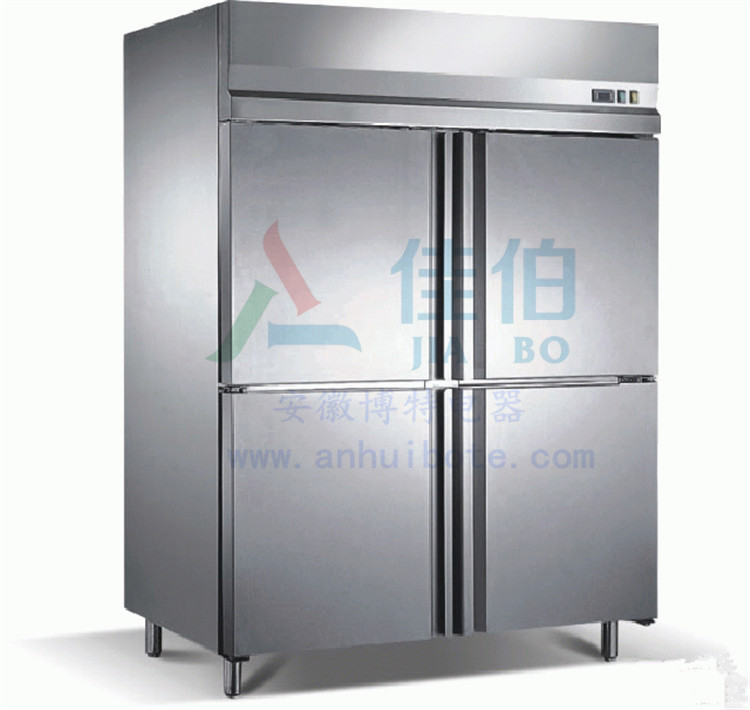 供应厨房大容量四门冰箱黄石哪里有卖四门厨房冰柜的四门冰柜价格图片