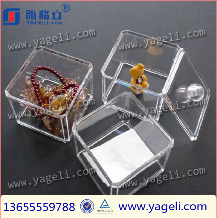 牛：亚克力礼品包装盒雅格立供应最好的有机玻璃储物盒图片