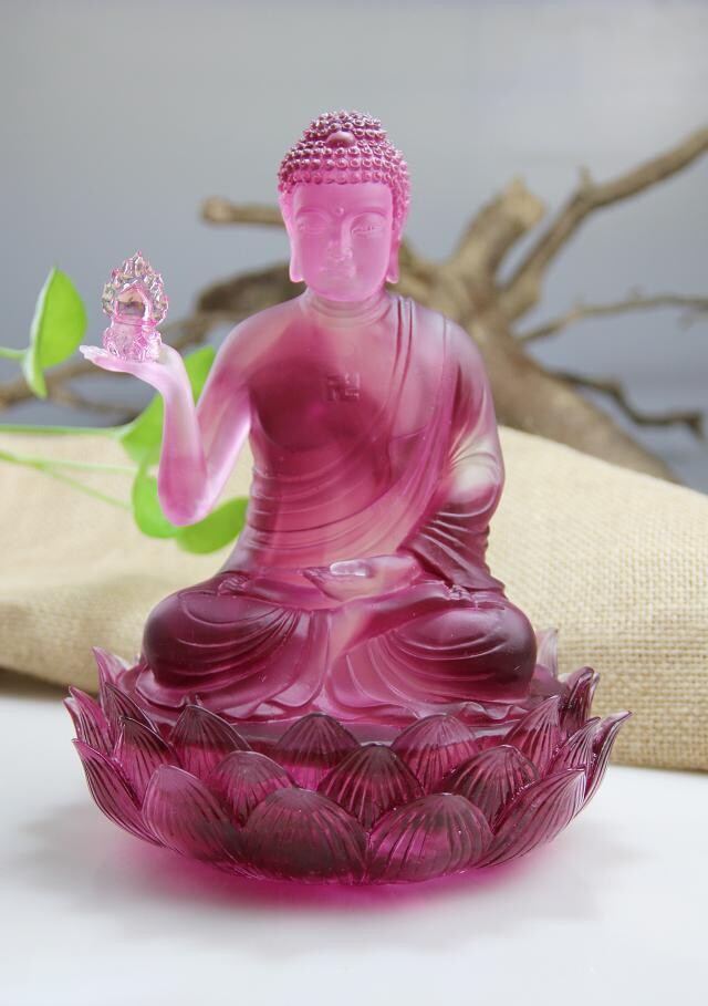 琉璃琉璃佛像定做生产佛教礼品
