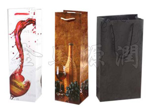 供应新款彩色PP红酒袋，酒架酒具酒袋，红酒包装，北京酒盒，酒盒现货，双支皮盒