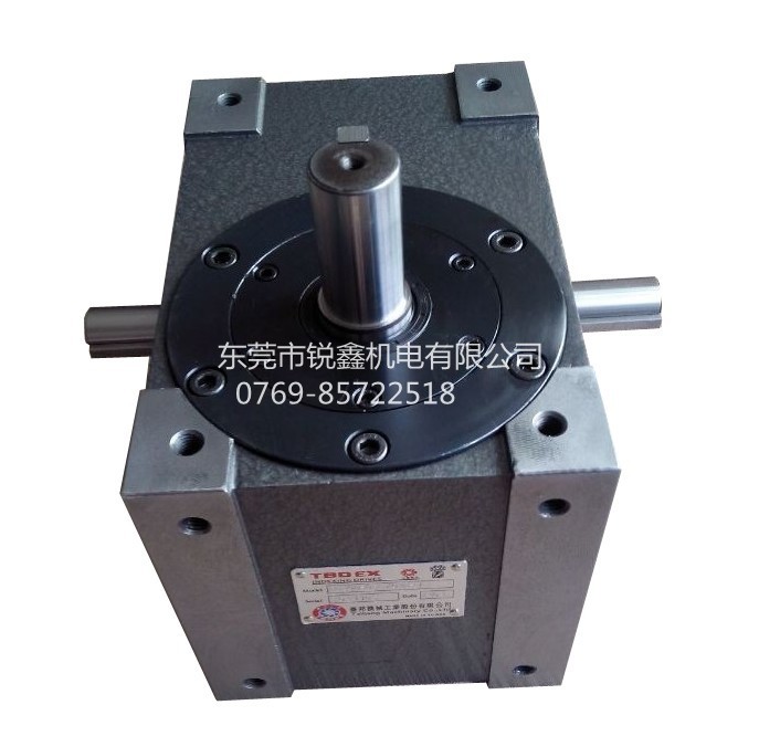 供应用于输送带驱动的台湾潭子原装正品心轴型凸轮间歇分割器45DS，6工位分割器