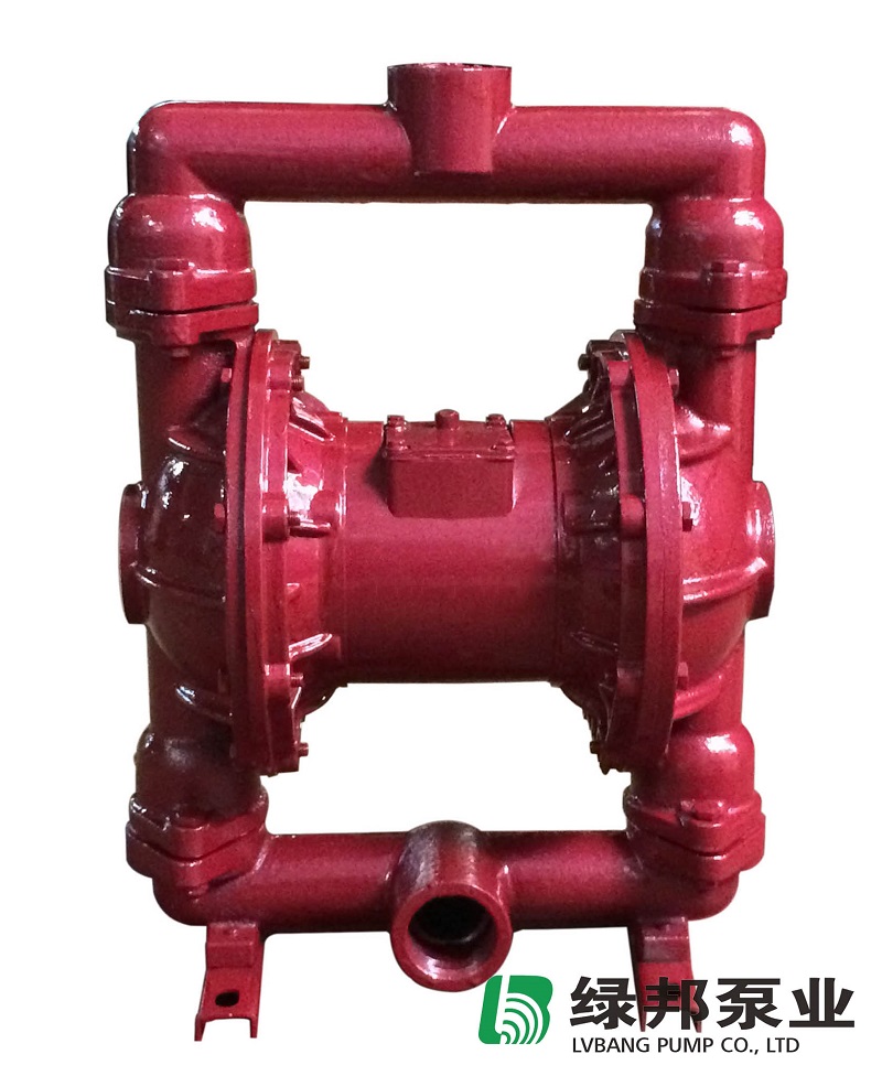 温州市QBK-40铸铁气动隔膜泵厂家供应QBK-40铸铁气动隔膜泵 生产厂家 第三代双隔膜 1.5寸