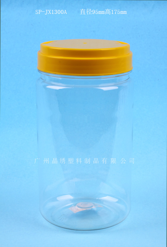 供应【扎带】扎带包装瓶 pet透明塑料瓶 广口高圆瓶 93*175 厂家直销