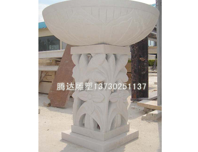 供应用于仿古石雕花盆的仿古石雕花盆制作价格图片