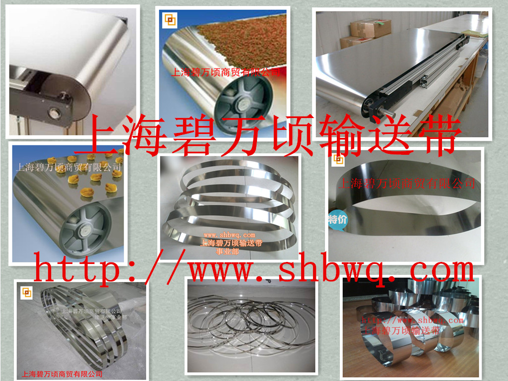 供应不锈钢输送钢带耐高温环型焊接钢带图片