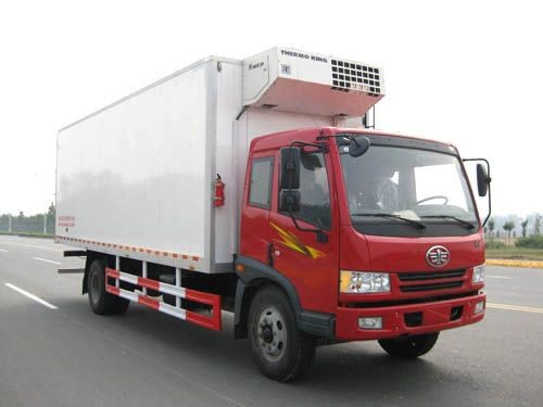 供应用于运输冷藏保温的国四新款3吨冷藏车多少钱 图片