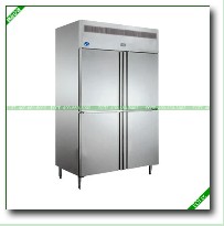 天津四门冷藏柜|四门冰柜价格|四门冷藏冷冻柜|北京厨房专用冷柜图片