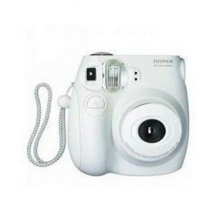 供应拍立得相机厂家富士相纸批发香港拍立得相机min7s相机一次成像相机 白色