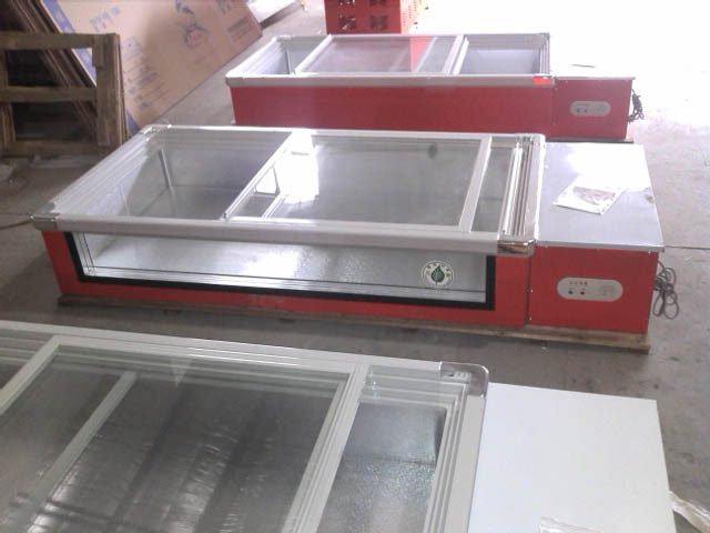 供应SWD-2030五洲伯乐2米台式前透明台式海鲜展示柜冰柜保鲜柜厨房熟食柜