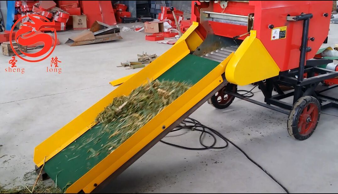供应全自动玉米秸秆青储打捆机操作视频图片