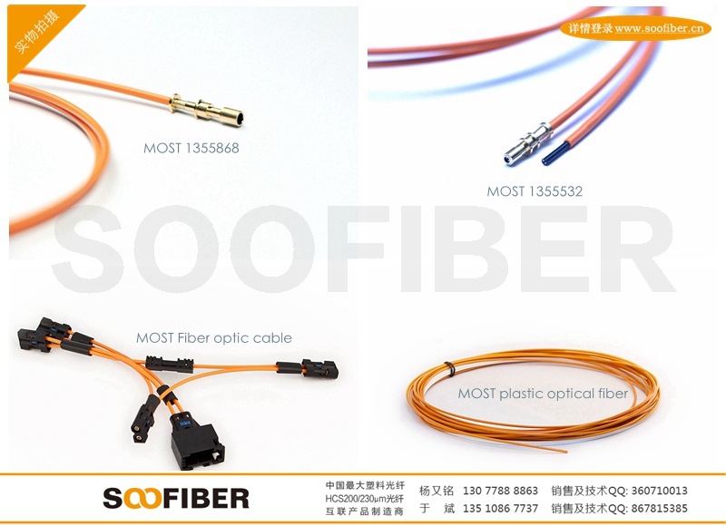 供应用于汽车多媒体的宝马奥迪汽车光纤1355734光纤耦器