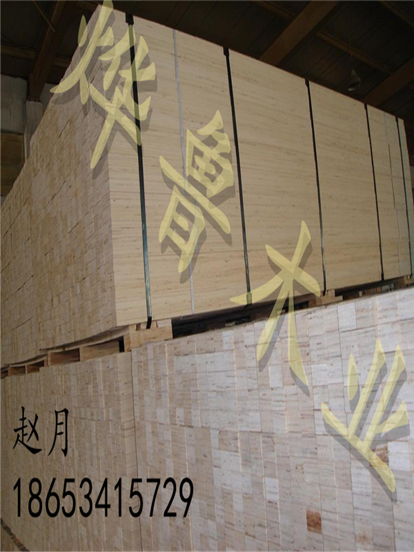 烨鲁木业供应用于门芯材的杨木LVL门芯材18653415729