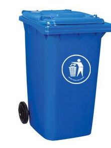 供应用于收纳的山东纳川环保设备—100L塑料垃圾桶