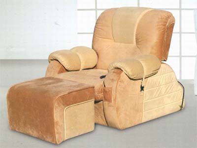 供应郑州定制手气电动足疗沙发 按摩床美容美甲沙发床 足浴沙发躺椅