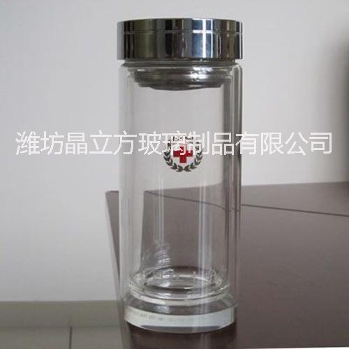 潍坊透明玻璃杯直销  双层玻璃杯,玻璃杯厂家,杯子厂批发,广告杯,礼品杯,创意杯供应,杯皇水杯