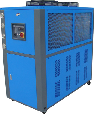 佛山水冷式冷水机-低温式冷冻机厂家-台菱牌螺杆冷水机组