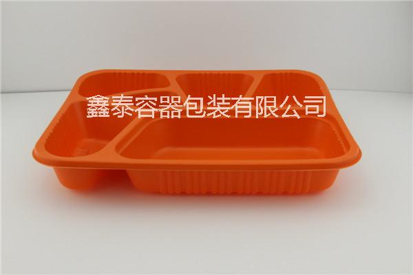 供应一次性塑料加厚PP便当打包盒，塑料PP加厚快餐盒，方形外卖送餐盒+纸质盒盖