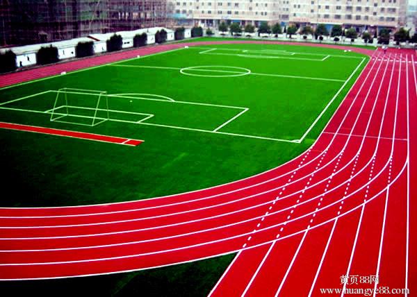 南京塑胶跑道塑胶篮球场专业施工图片