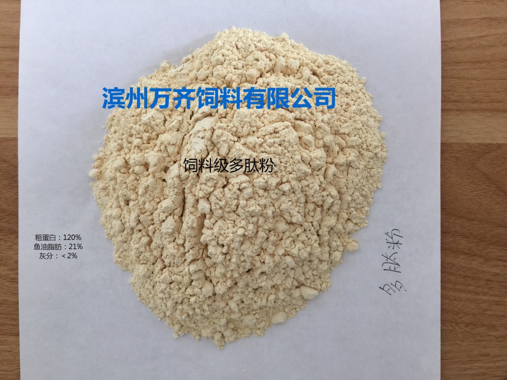 饲料添加剂的多肽粉饲料鱼鳞蛋白肽 120%