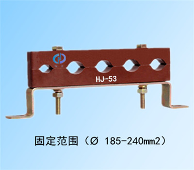 供应预分支电缆固定夹HJ-53，五孔电缆夹具