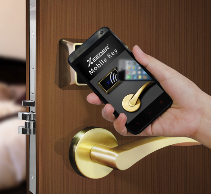 供应酒店锁酒店门锁NFC手机智能门锁