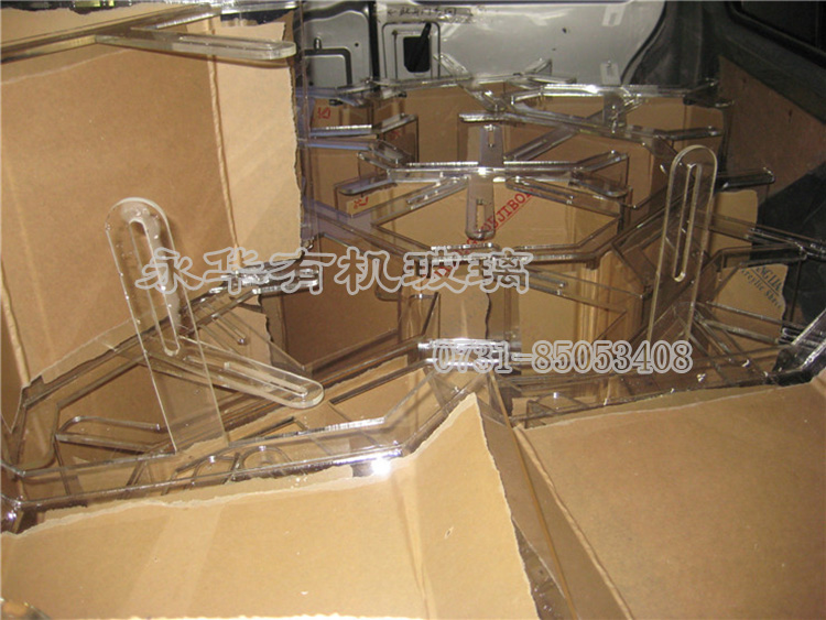 长沙有机玻璃工艺制品厂  有机玻璃工艺制品面包柜 展示柜按需定制