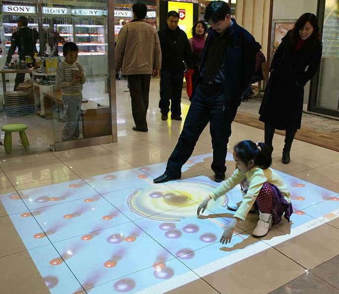 供应用于活动布置的上海互动投影体感游戏