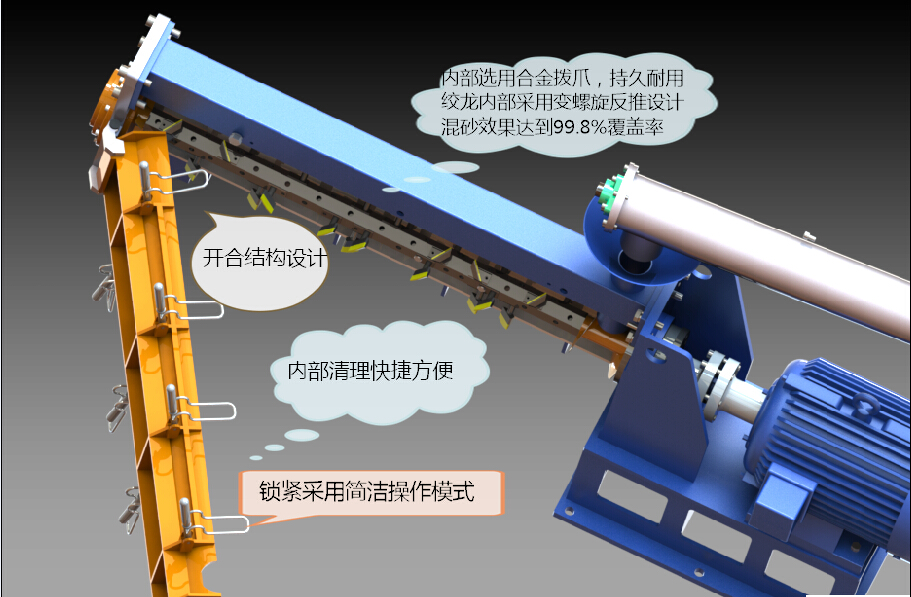 济南市混砂机，连续混砂机，高速连续式厂家供应混砂机，连续混砂机，高速连续式混砂机