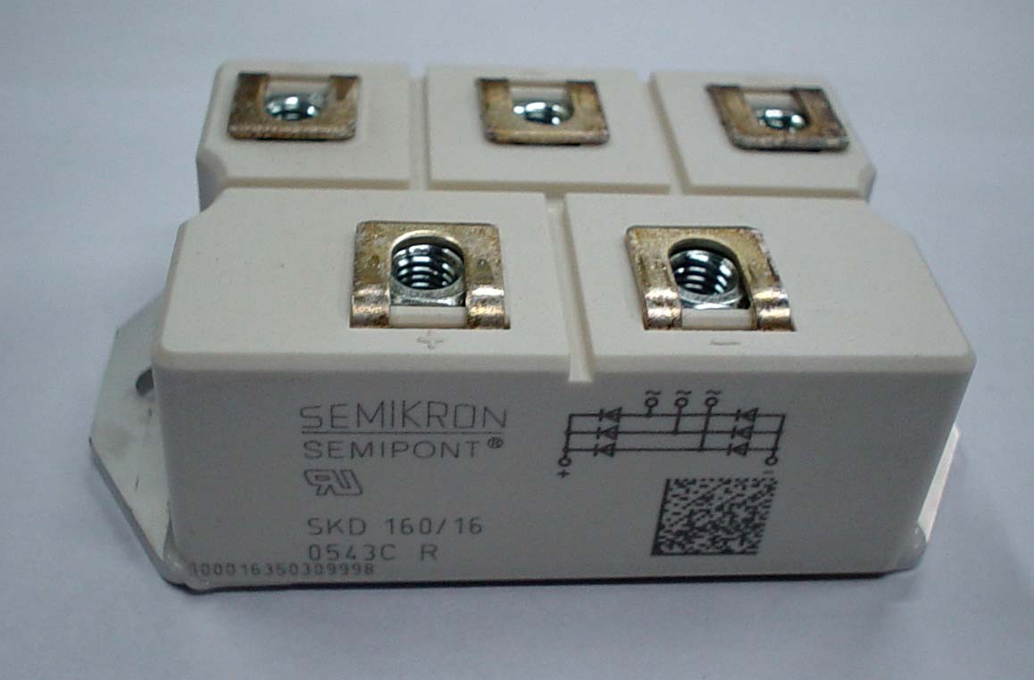 供应用于电机软启动|电焊机|变频器的西门康semikronSKKT15双可控硅模块图片