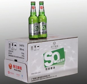 供应用于的供应珠江啤酒珠江纯生啤酒图片