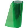 东莞市PET绿色高温胶带厂家供应用于粉末喷涂保护|镀金保护的PET绿色高温胶带