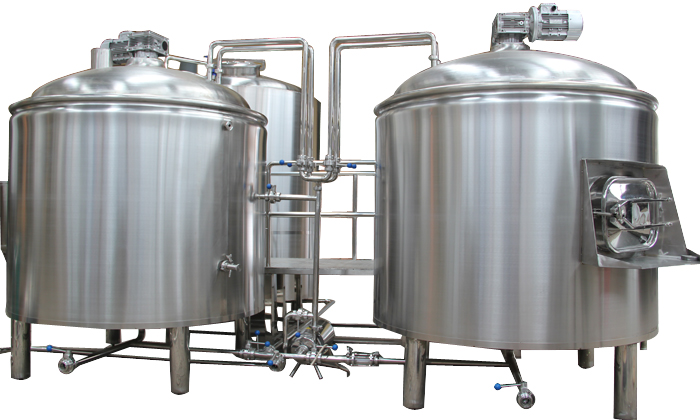 供应用于啤酒生产的大型啤酒自酿设备图片