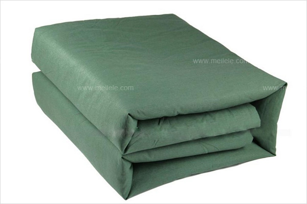 供应湖南生产销售 军绿色全棉枕芯 三件