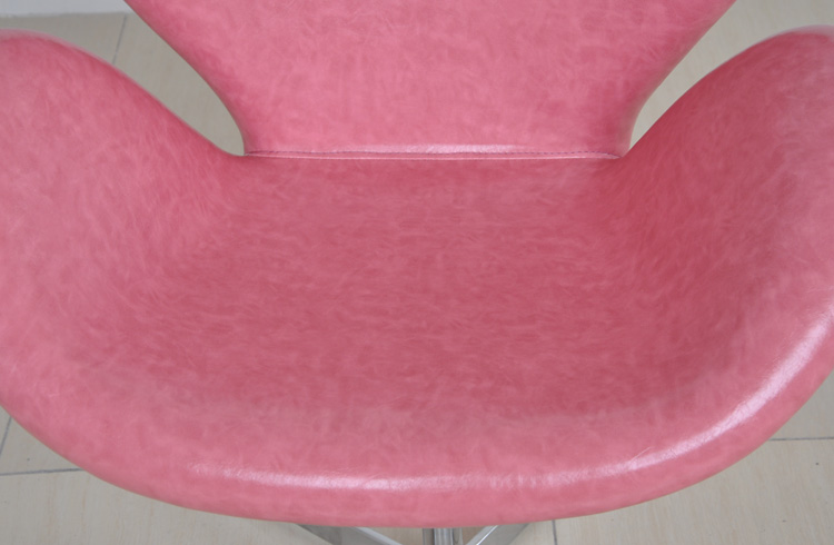 供应用于的LOFT工业风真皮天鹅椅现代餐椅休闲椅
