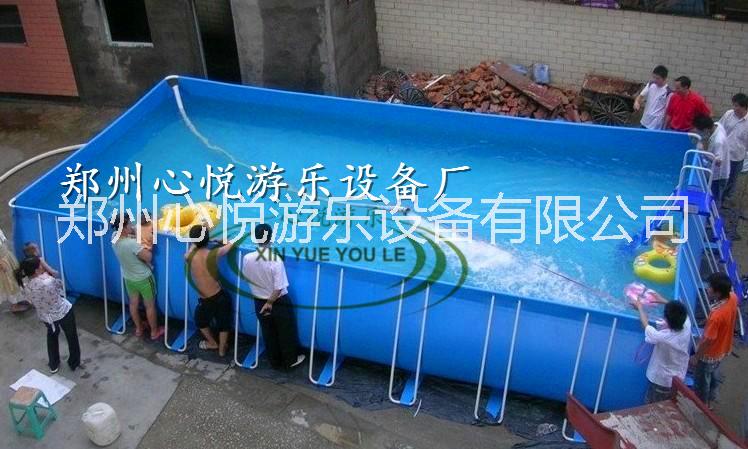 供应支架水池XY-夏季大型支架游泳池价格图片