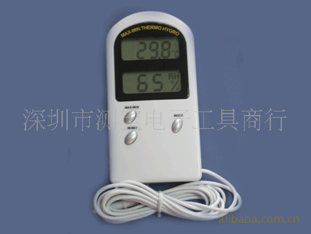供应用于测温的数字温湿度计 TA138A温湿度计 带线