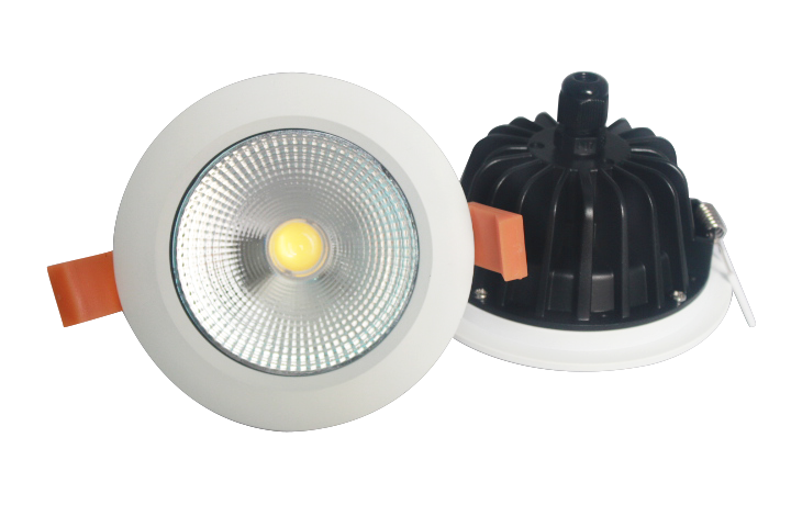 供应用于LED室内的COB天花筒灯外壳10WCOB筒灯套件12W\15W\16W