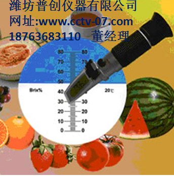 供应手持式糖度计（TD-50），糖度计报价，潍坊普创仪器糖度计。