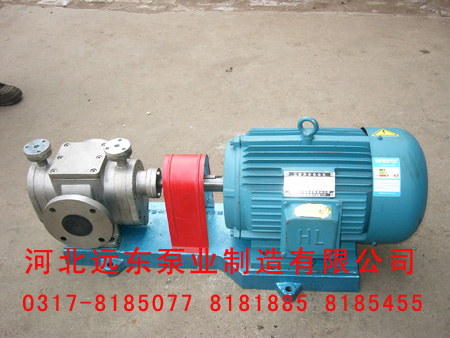 供应沥青泵RCB1/0.6流量:1m3/h压力:0.36Mpa,吸入真空高度:3米,口径:16,配电机:Y90L-4