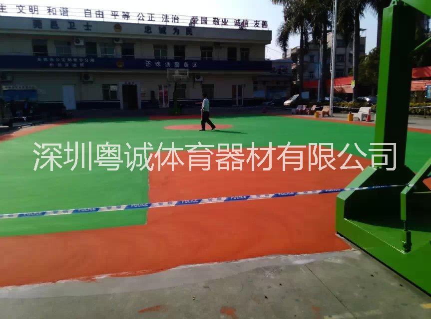 供应丙烯酸篮球场，东莞篮球场涂料多少钱平方米