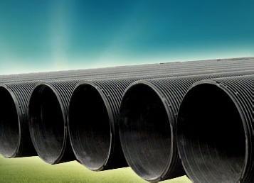 供应HDPE塑钢缠绕排水管图片