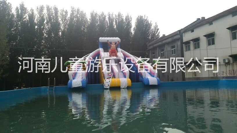 郑州卖支架式游泳池的厂家   广场上大人孩子都能有用的支架水池哪买